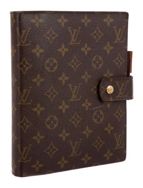 louis vuitton large ring agenda cover|louis vuitton large agenda refill.